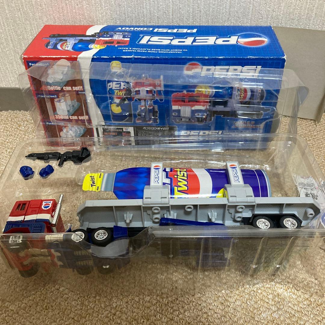 新品 タカラ トランスフォーマー ペプシ コンボイ 未開封