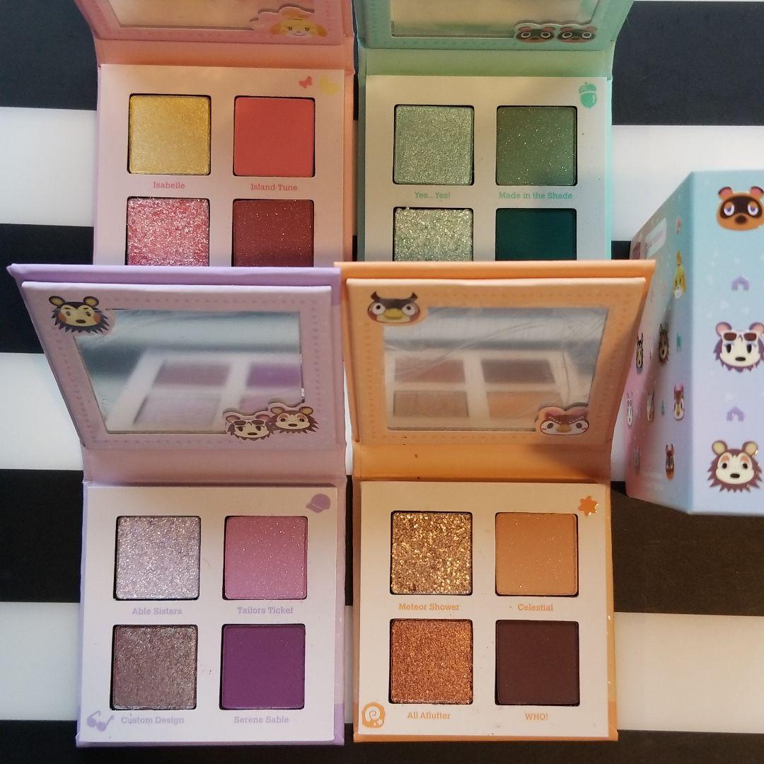 ★あつまれどうぶつの森 あつ森 Colourpopコラボ アイシャドウ限定セット Colourpop x Animal Crossing コレクションが、今日 Ulta で店頭と
