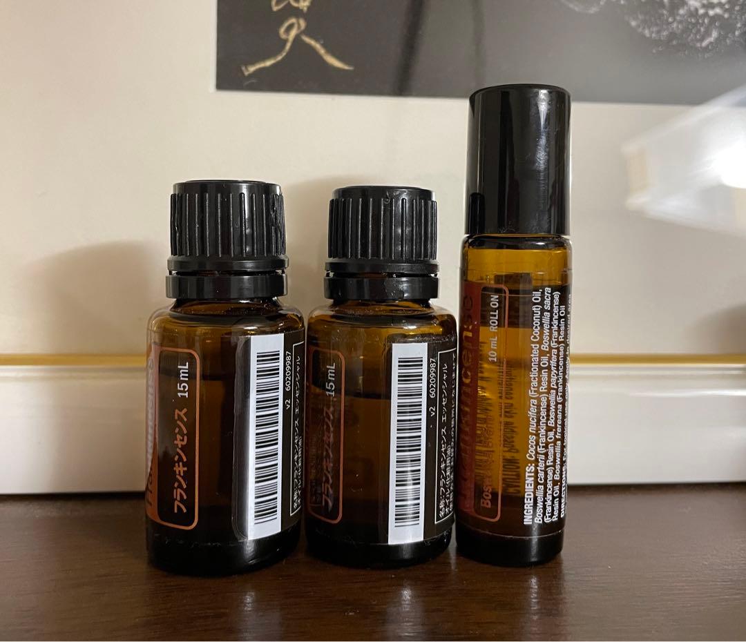 doTERRA フランキンセンス 15mL×2本 + ロールオン 10mL - メルカリ