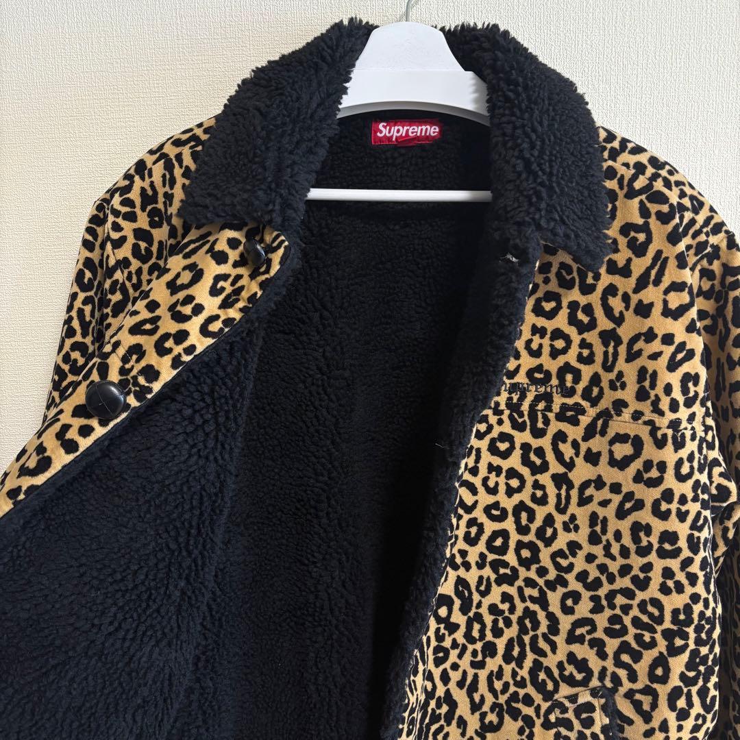 Supreme Uncut Corduroy Car Coat Leopard - メルカリ