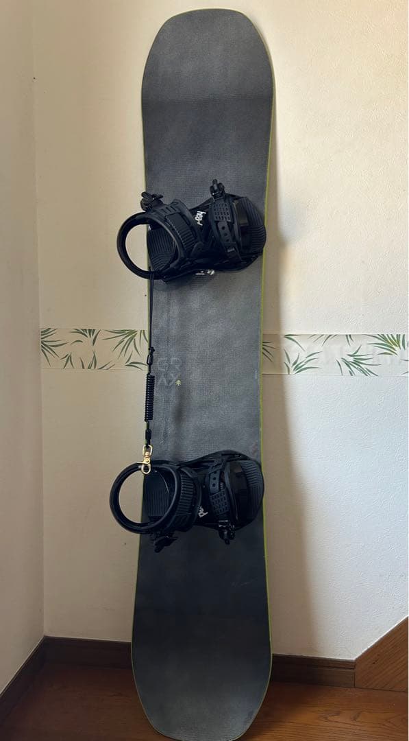 GRAY スノーボード ビンディング付き