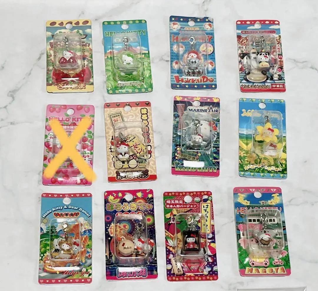 【未開封】ご当地キティ/ファスナーマスコット　Aセット　平成レトロ　激レア