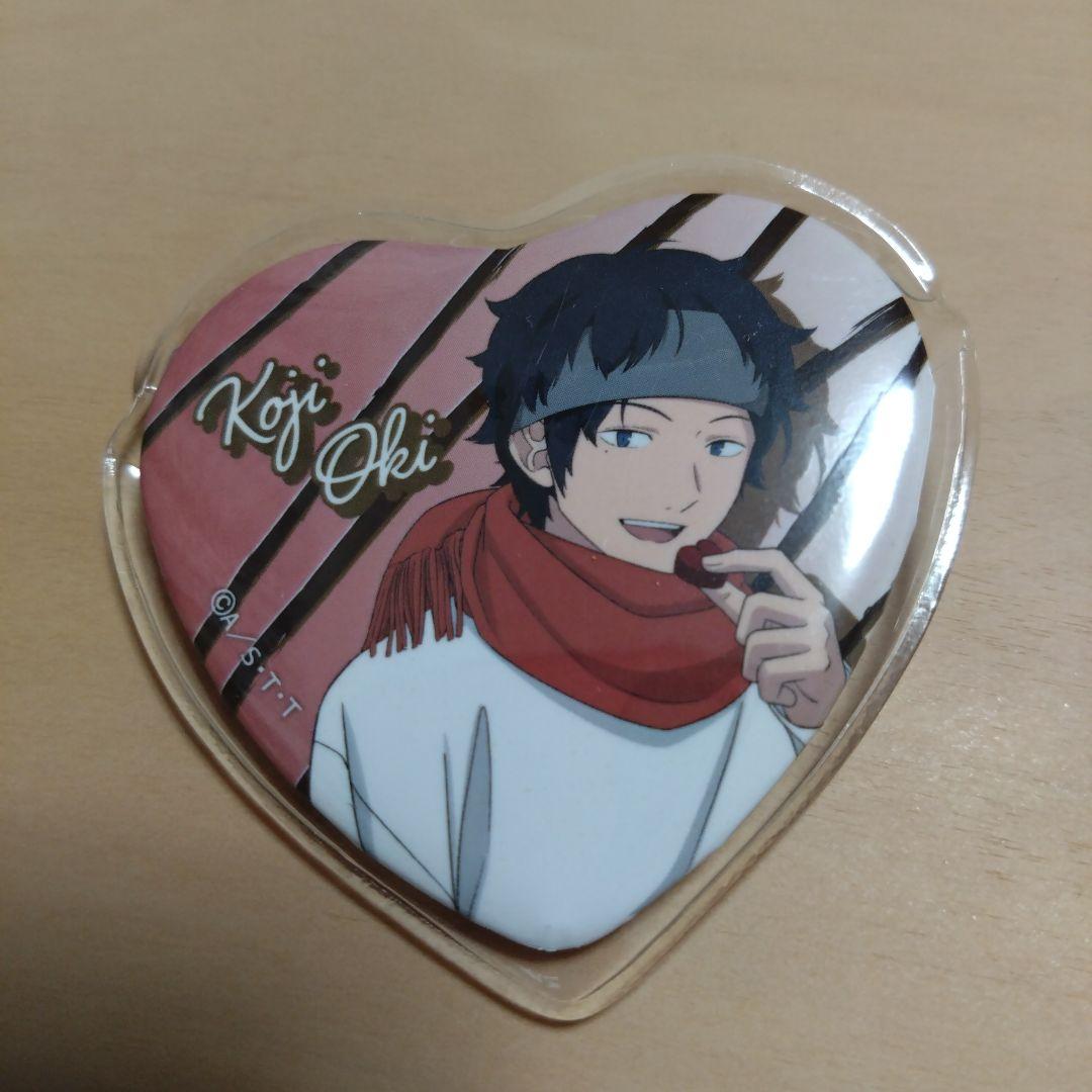 ワールドトリガー 缶バッジ 隠岐孝二、奈良坂透 - メルカリ