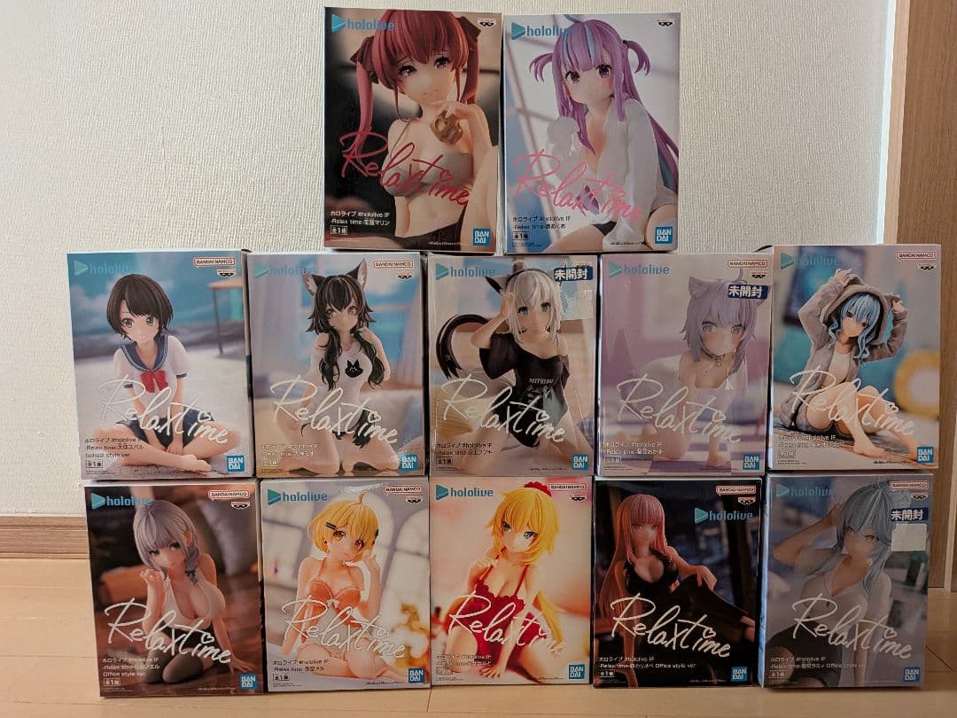 リッキー　Relax time フィギュア 12体セット　ホロライブ