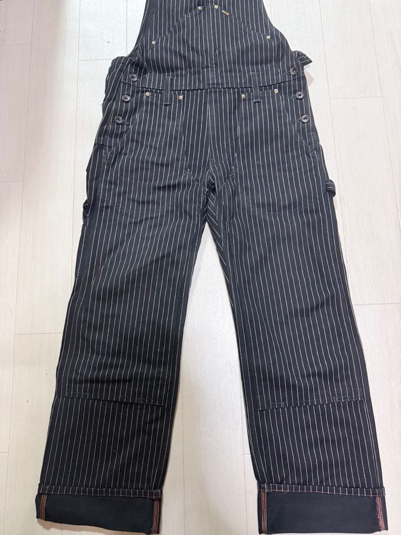 IRON HEART ダブルニーオーバーオール IRON HEART/アイアンハート】 ヘビーダック ダブルニーオーバーオール