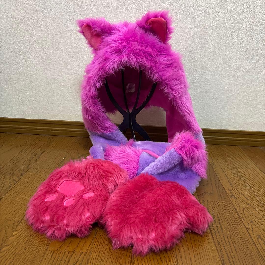 東京ディズニーリゾート チェシャ猫　猫耳フードセット