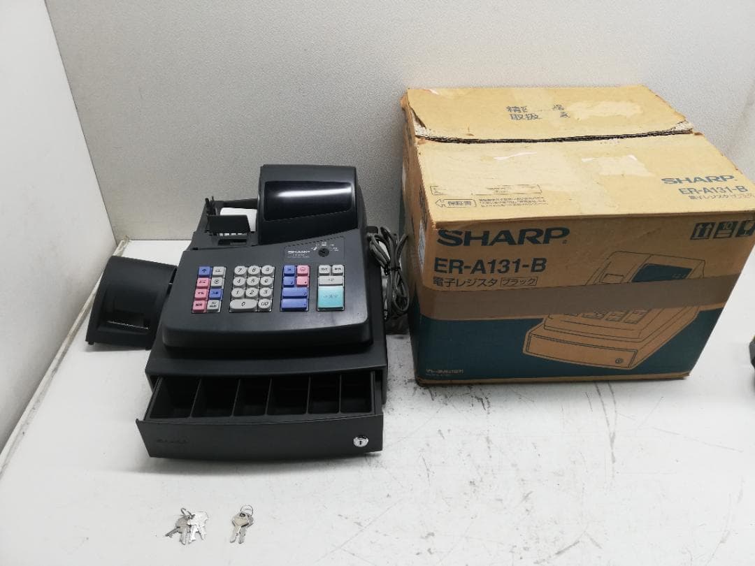 【完動品】SHARPシャープ　ER-A131-B　電子レジスタ 電子レジスタ XE-A147