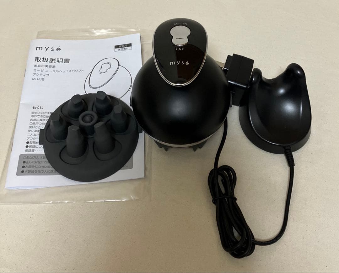 kikiミーゼ　ニードルヘッドスパリフト　アクティブ　MS-32 ブラック