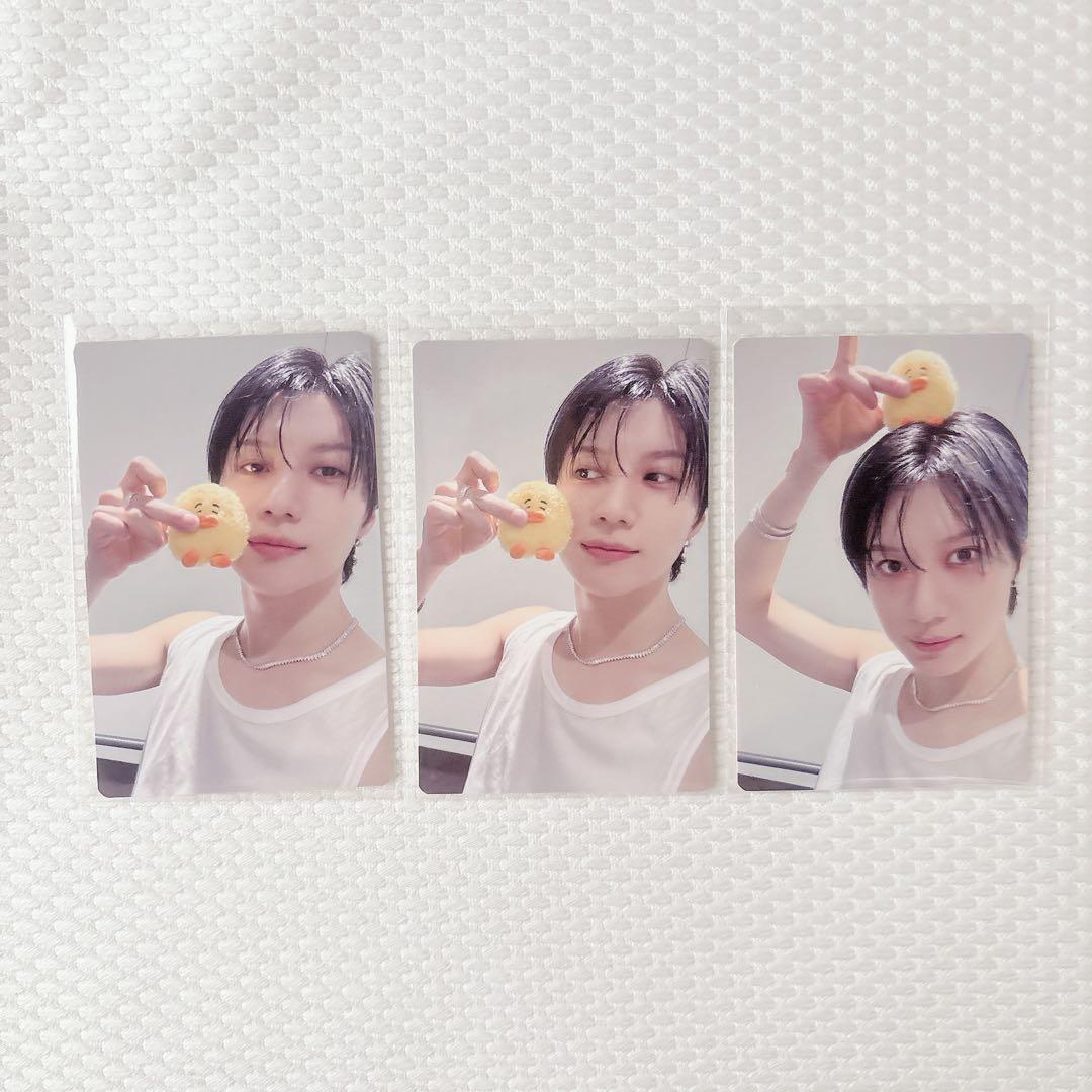 TAEMIN テミン 태민 クンデンイ ポップアップ 購入特典トレカ 3枚