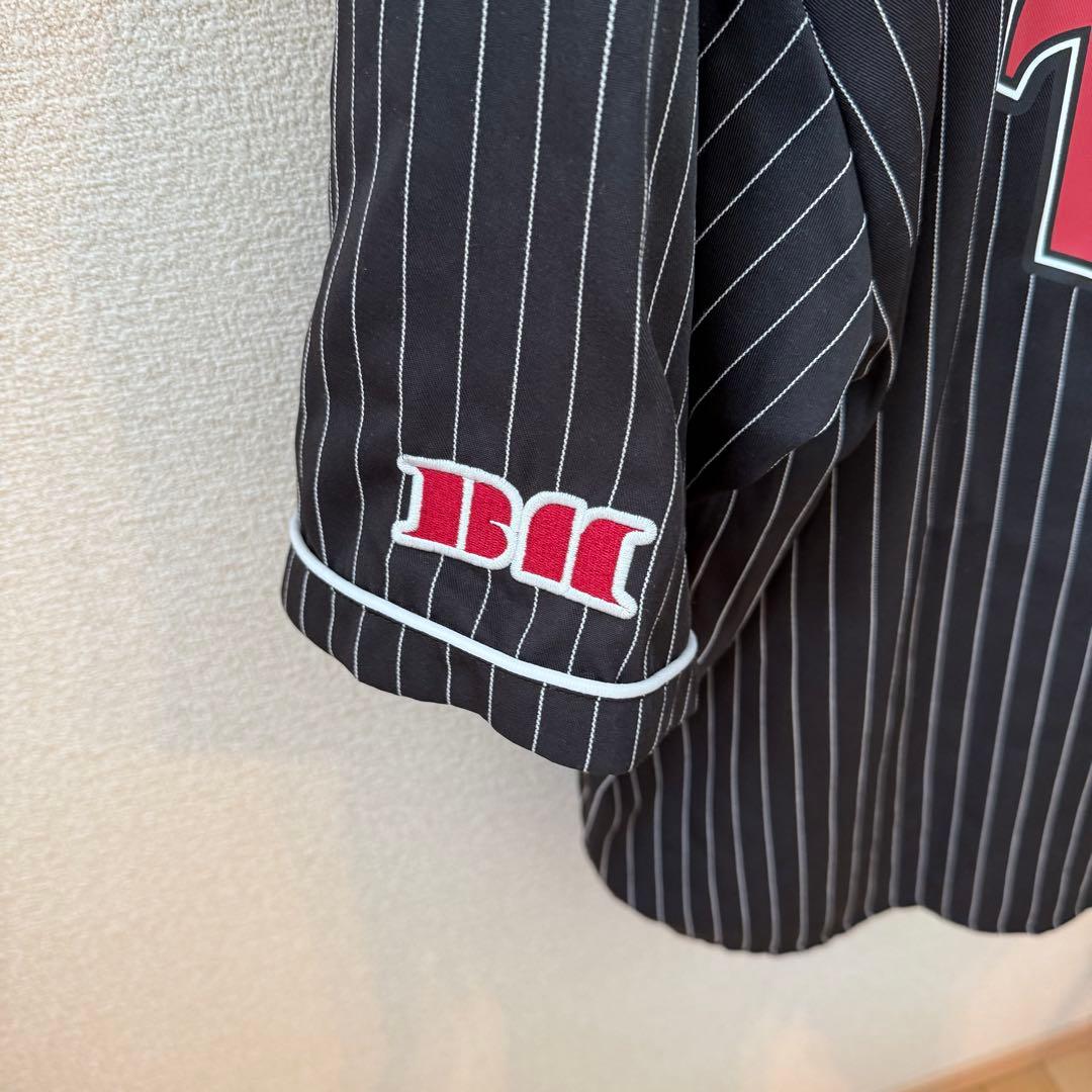 ベビモン BABYMONSTER ベースボールシャツ Lサイズ 黒 ブラック - メルカリ