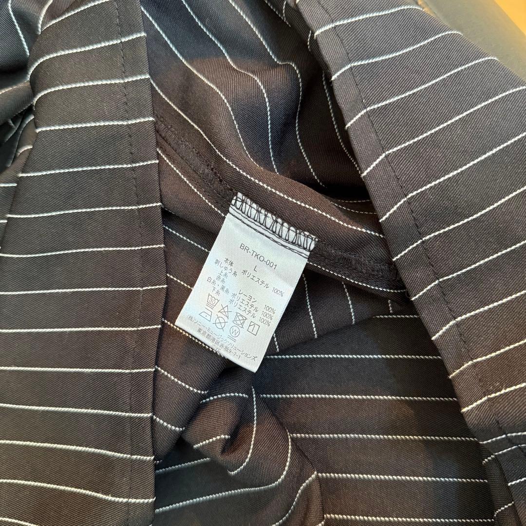 ベビモン BABYMONSTER ベースボールシャツ Lサイズ 黒 ブラック - メルカリ