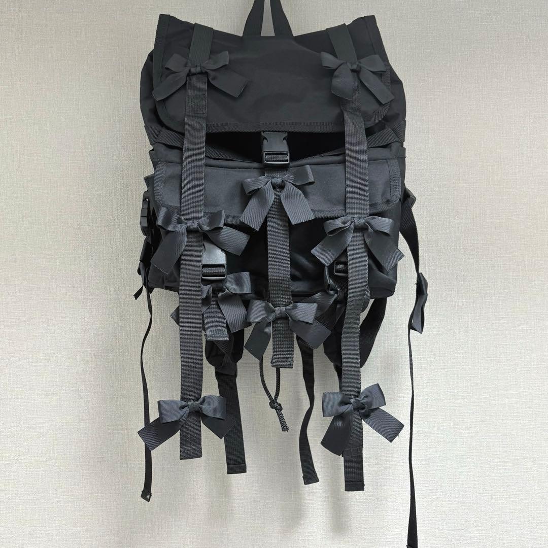 Candy Stripper RIBON DAYPACK リュック ブラック