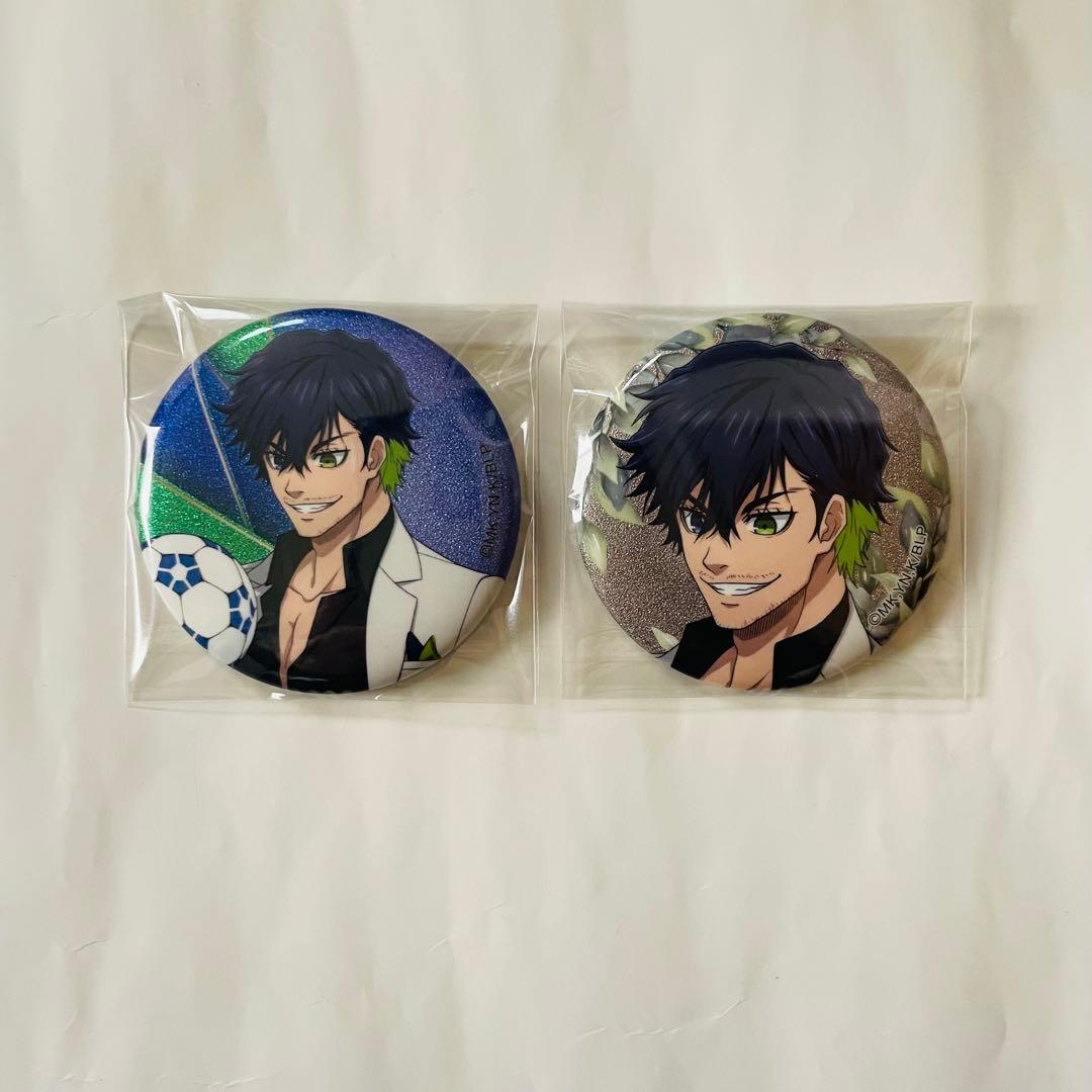 ブルーロック オリヴァ愛空 スーツモデル グリッター缶バッジ - メルカリ