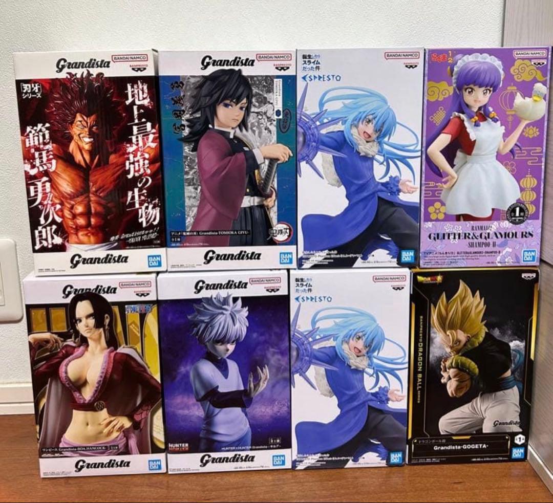 新品未開封】Grandistaフィギュア まとめ売り 8体セット - メルカリ