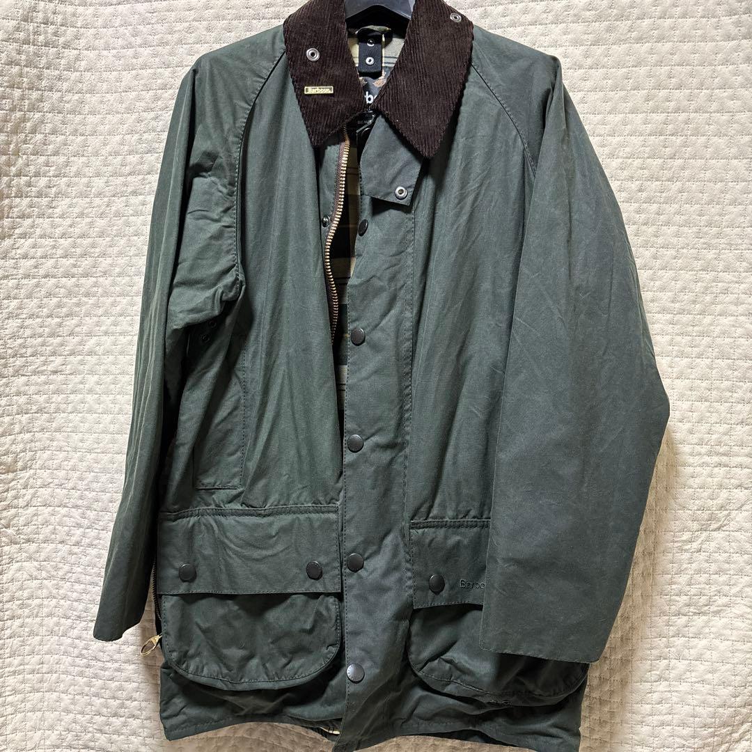Barbour Beaufort ジャケット セージ Barbour iconic Beaufort sage wax hunting jacket - Tweedchasse