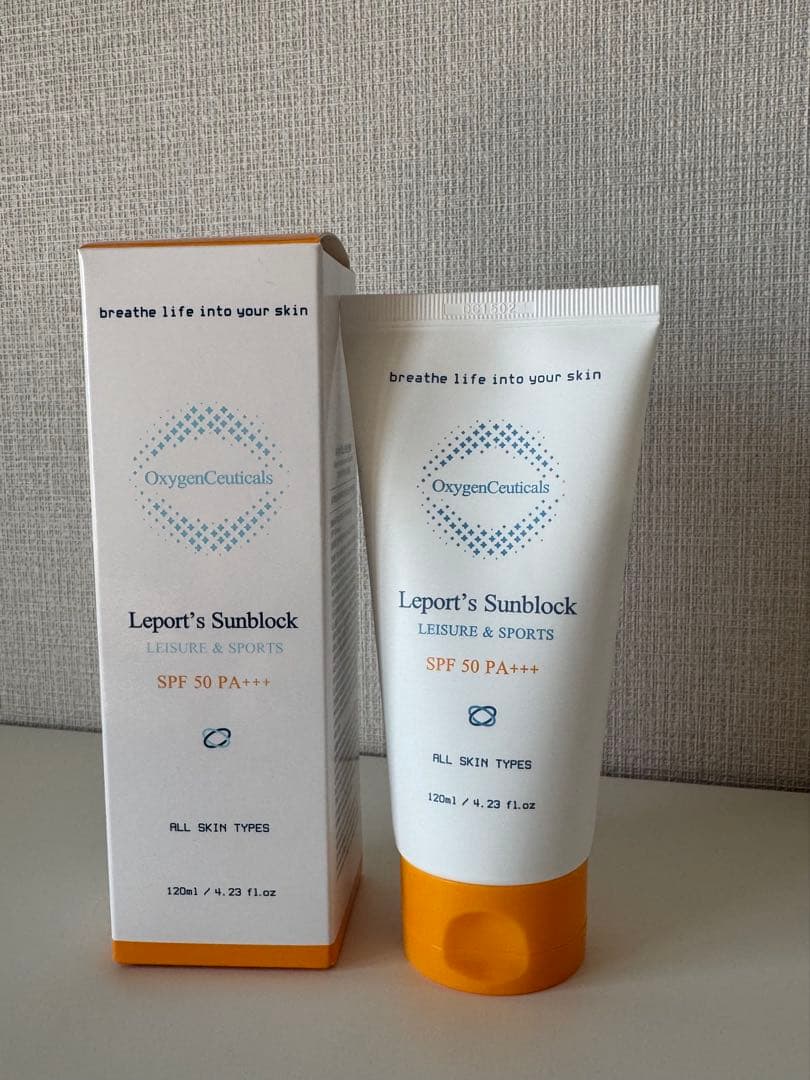 日焼け止め OxygenCeuticals Leport's Sunblock 120ml 韓国メディカルコスメ通販サイト