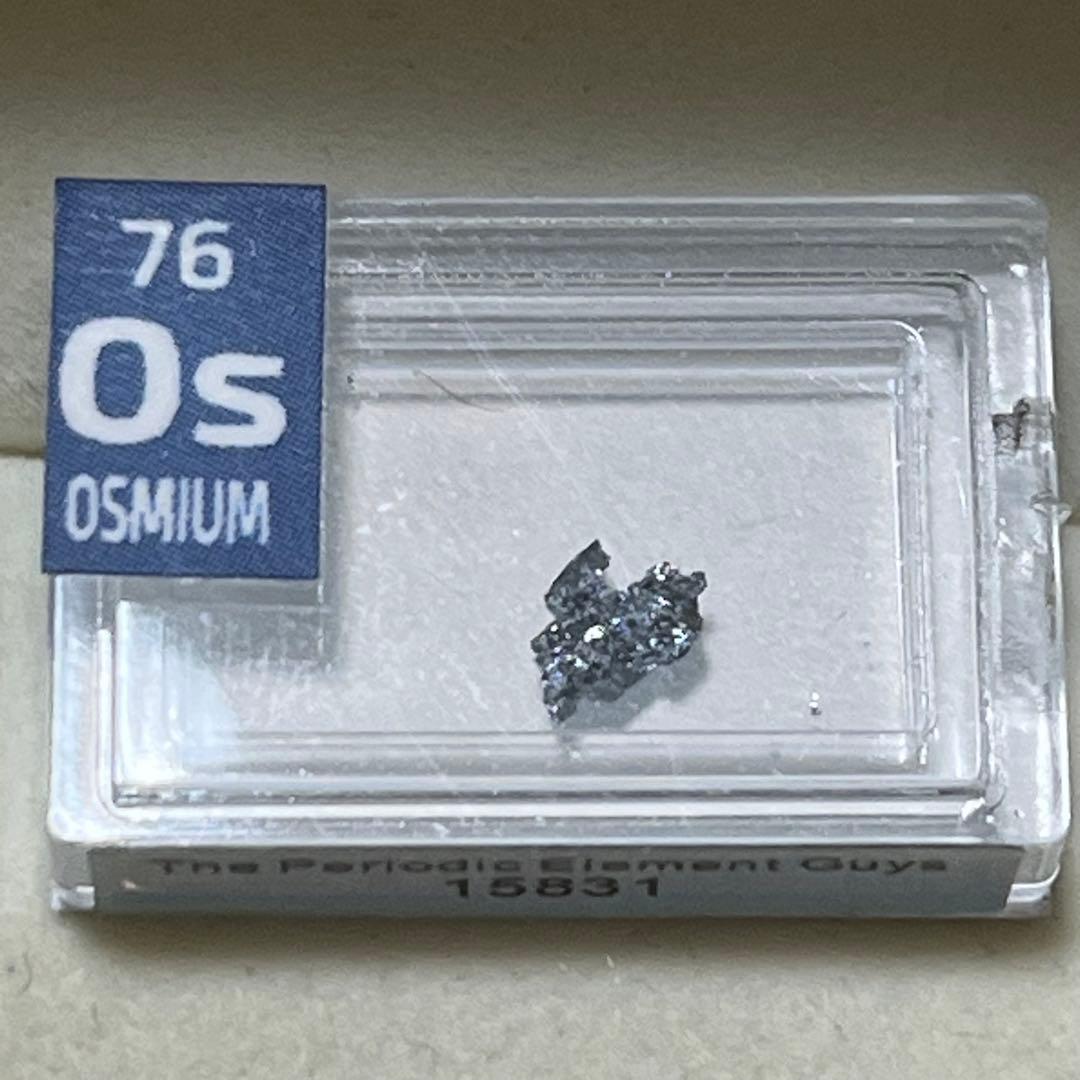 超希少！オスミウム99.9%レアメタル周期要素タイルクリスタル - メルカリ