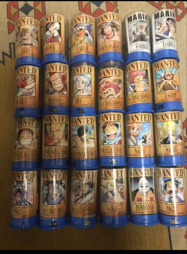 ワンピースフィギュア　キャラコレカンフィギュア ワンピース キャラコレカン 第1弾 2002年｜Yahoo!フリマ（旧PayPayフリマ）