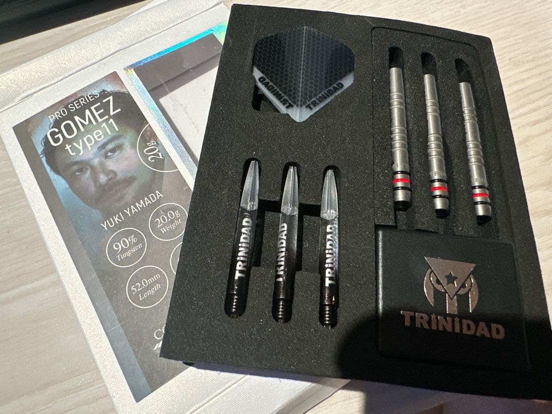 トリニダード　ゴメス11 20g 山田勇樹選手モデル ダーツ バレル TRiNiDAD PRO Gomez11 20g トリニダード プロ ゴメス11