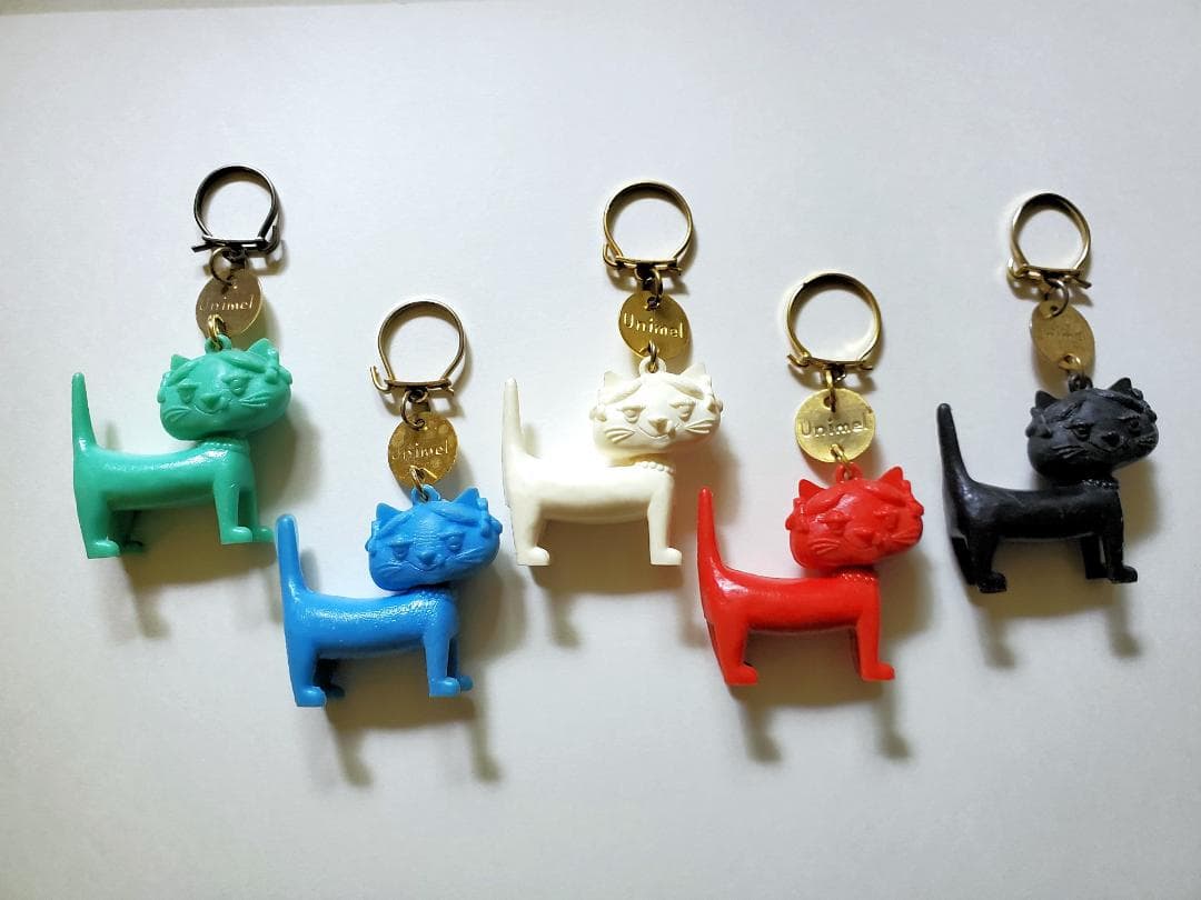 フレンチキーホルダー「Unimel ユニメル」猫 \