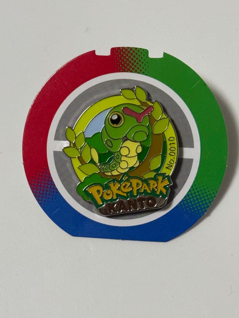 ポケパークカントー限定 キャタピー ピンバッジ - メルカリ