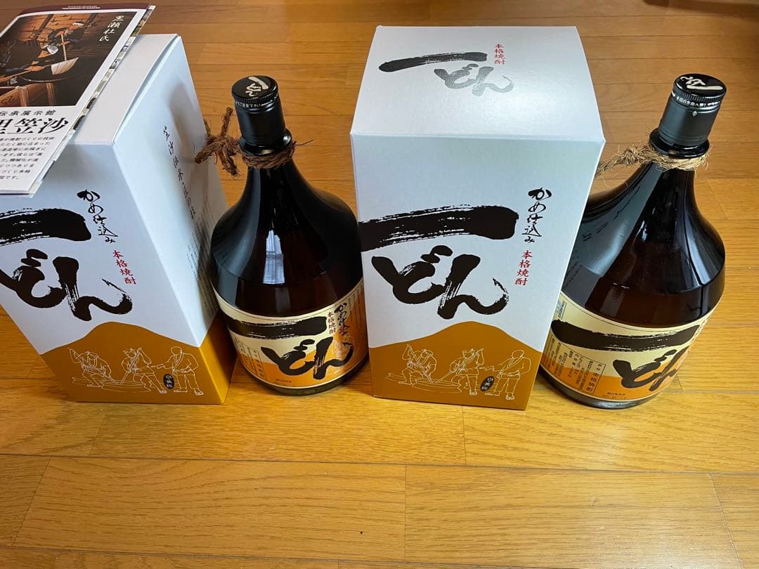 り*ま様 ☆杜氏の里 笠沙 【幻の焼酎 一どん(いっどん)】1800ml 2本セ