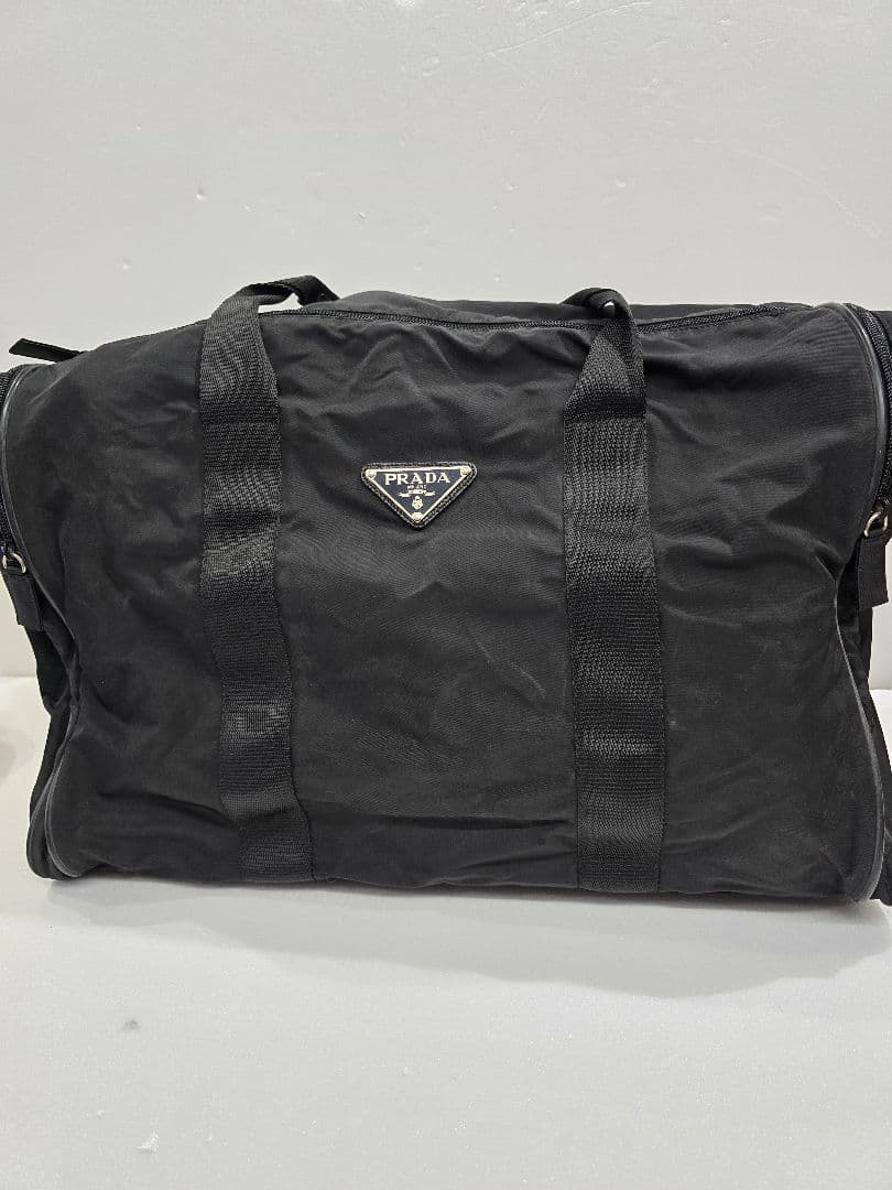 最終値下げ PRADA プラダ ナイロンボストンバッグ ブラック 黒 MT064