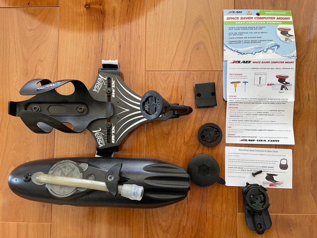 XLAB TORPEDO VERSA200 ハイドレーションシステム+ガーミンM