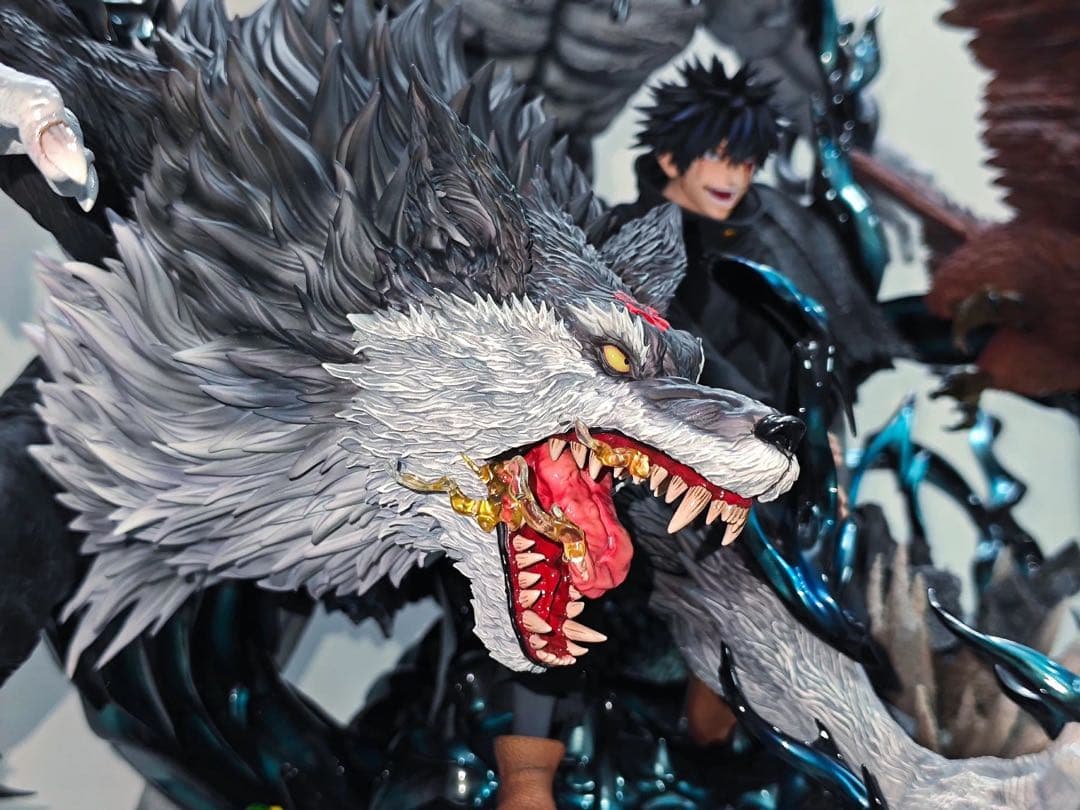 呪術廻戦 十種影法術伏黒恵 魔虚羅 ガレージキッド フィギュア 完成品