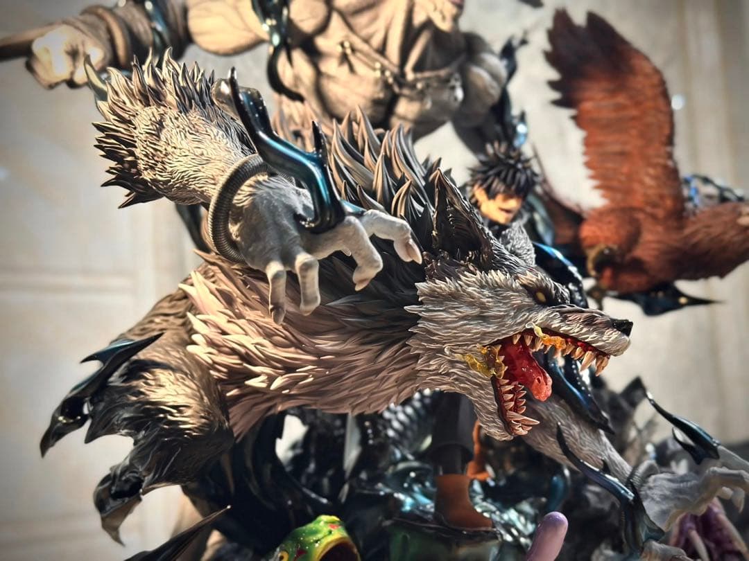 呪術廻戦 十種影法術伏黒恵 魔虚羅 ガレージキッド フィギュア 完成品