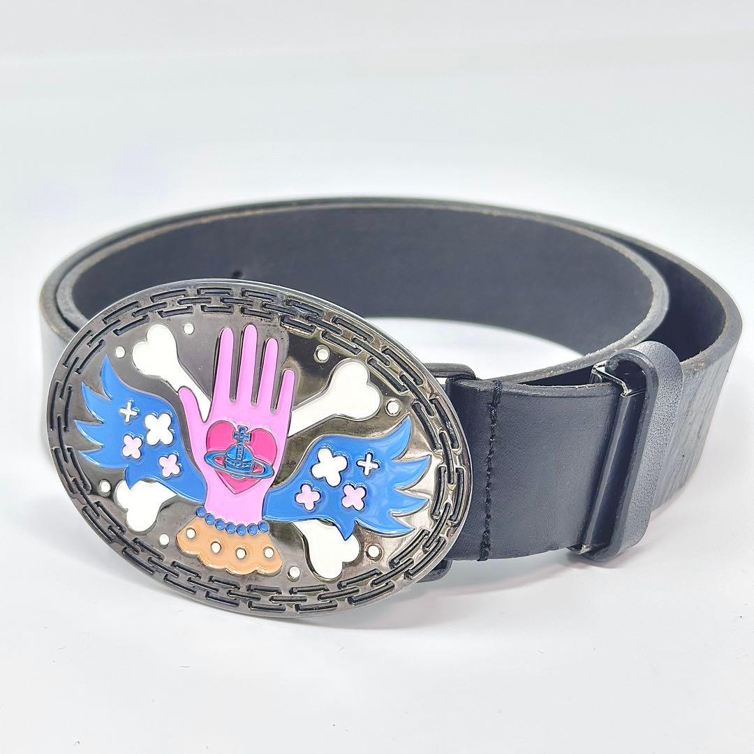 Vivienne Westwood wing born hand レザーベルト