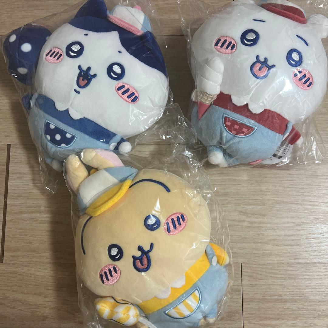 ちいかわ ワクワクゆうえんち ぬいぐるみS ちいかわ ハチワレ うさぎ 4