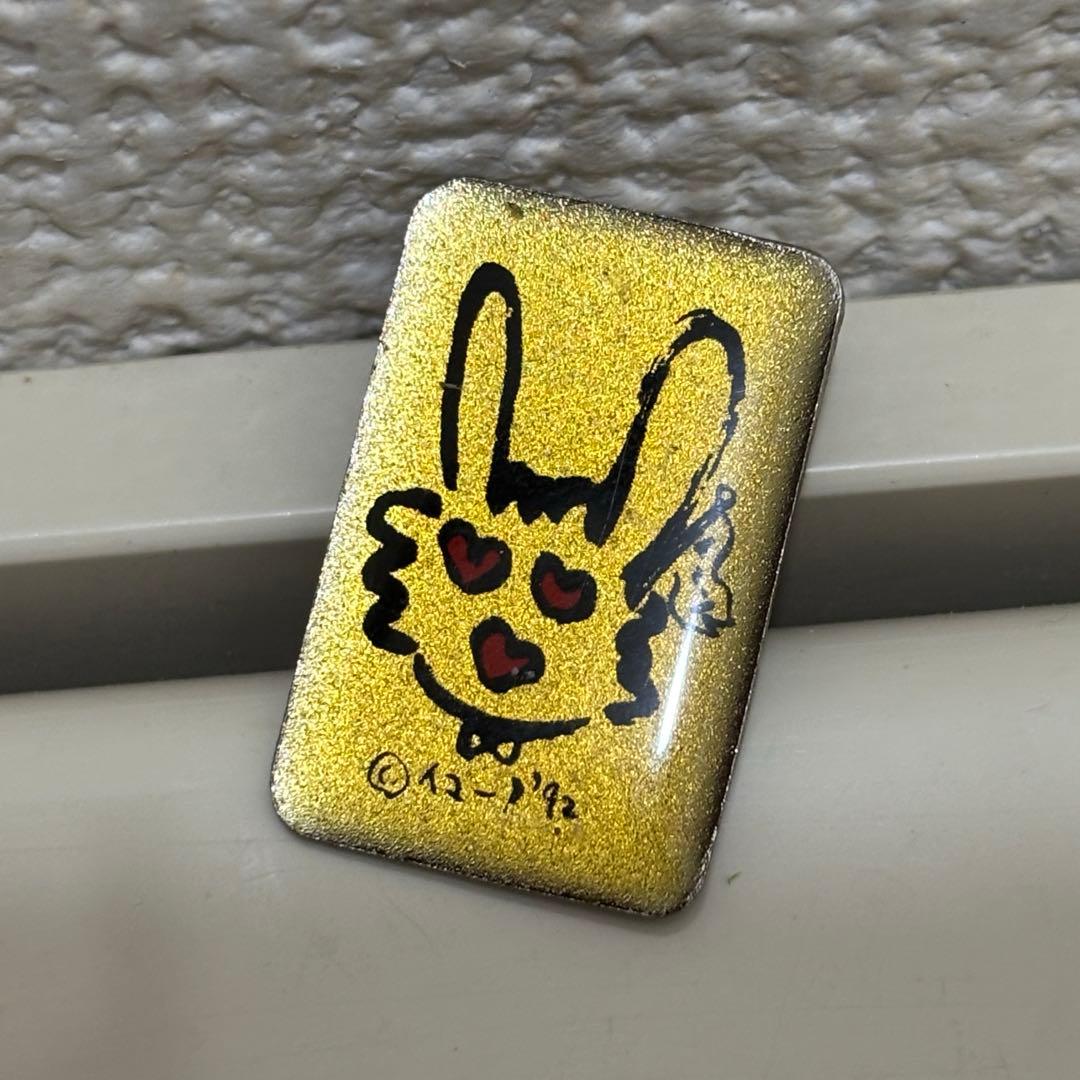 【最終値下げ】新品未使用 忌野清志郎 ヒトハタウサギ ピンバッジ 非売品 レア