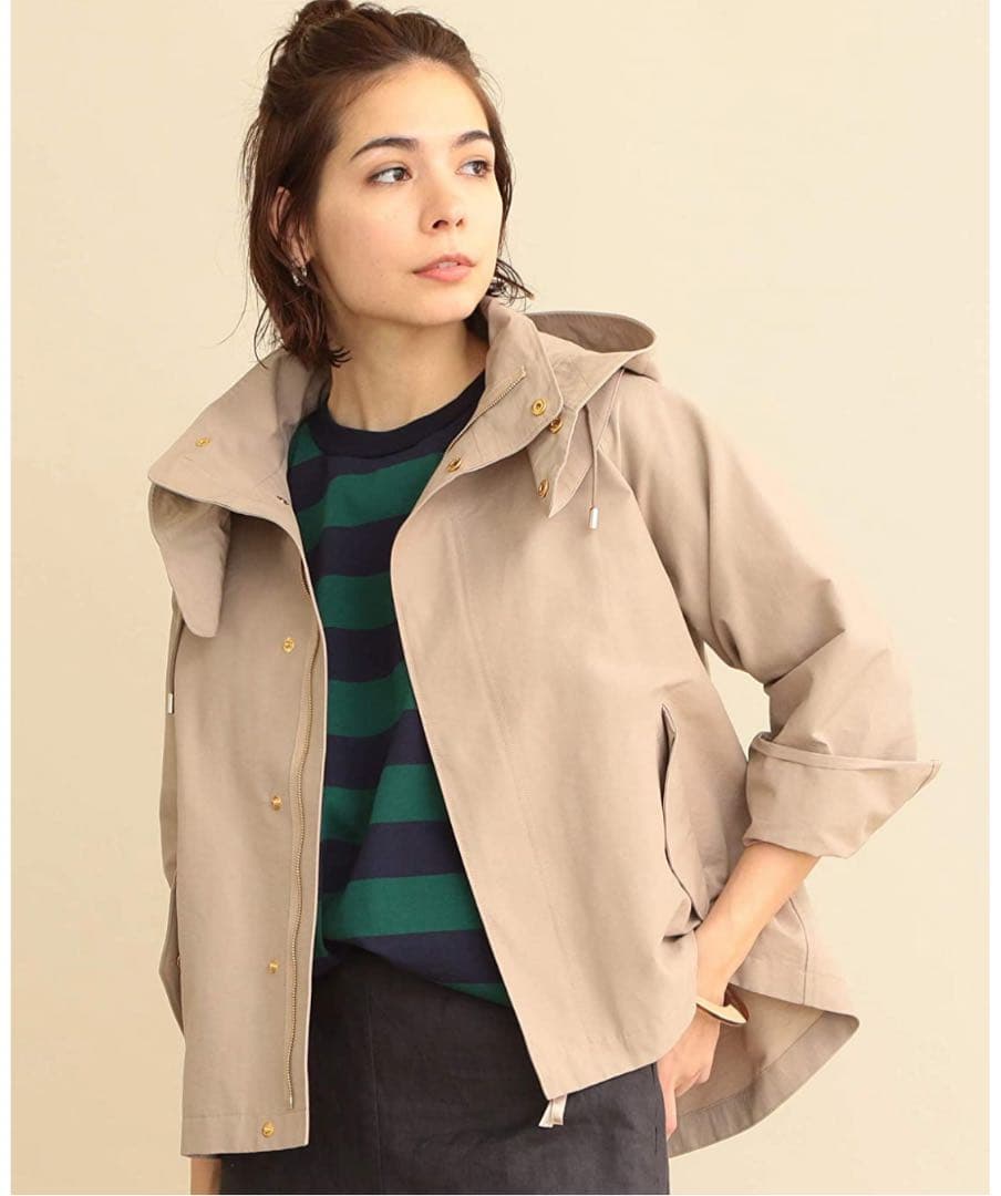 グログランフードマウンテンパーカー　ビューティーアンドユース