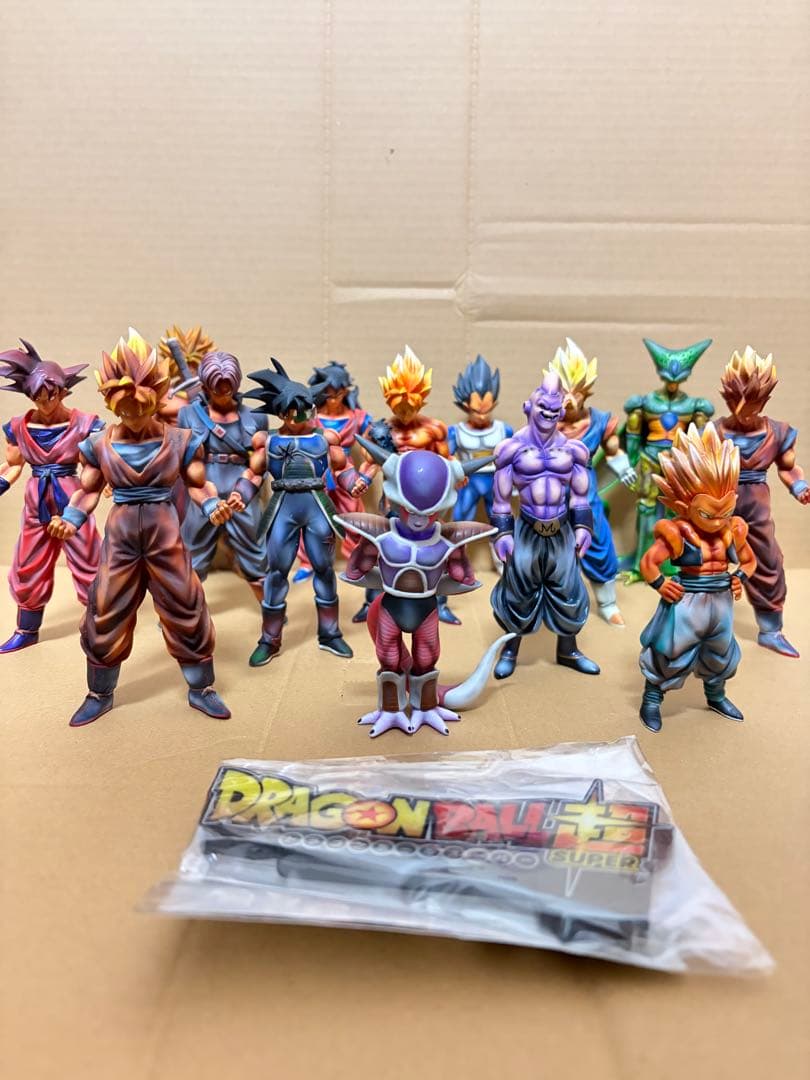 リペイント済み ドラゴンボール 超彩色 フィギュアセット 19体 ドラゴンボールZ 超彩色 ハイスペックカラーリングフィギュア - メルカリ