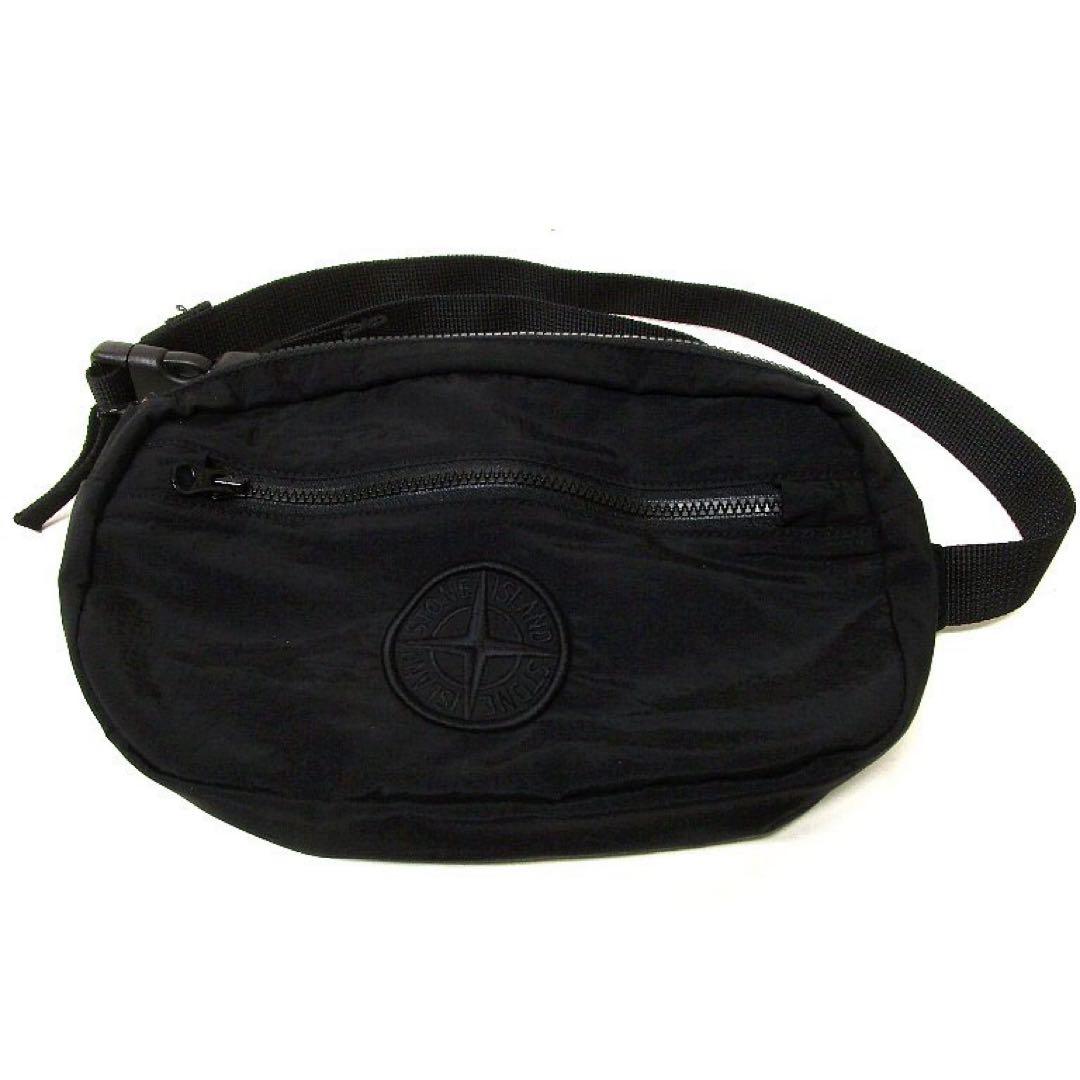 STONE  ストーンアイランド ナイロンメタル ボディーバッグ