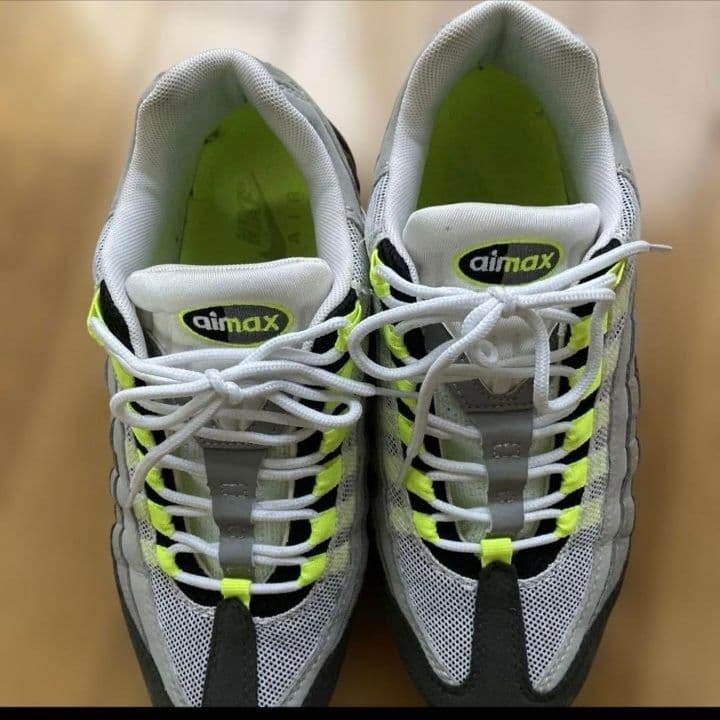 NIKE air max95 og 2020 イエローグラデーショ27.5 - メルカリ