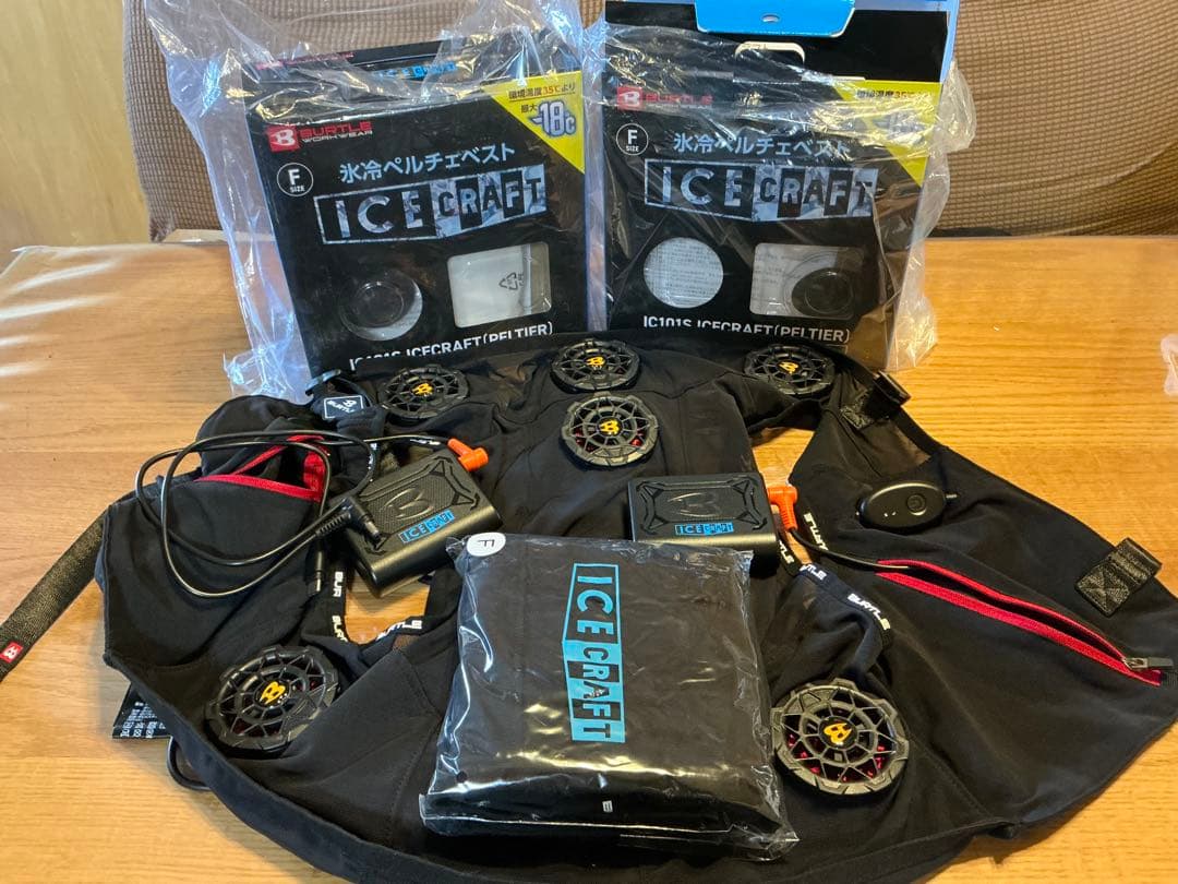 IC101S 2セット アイスクラフト バートル ペルチェ ベスト