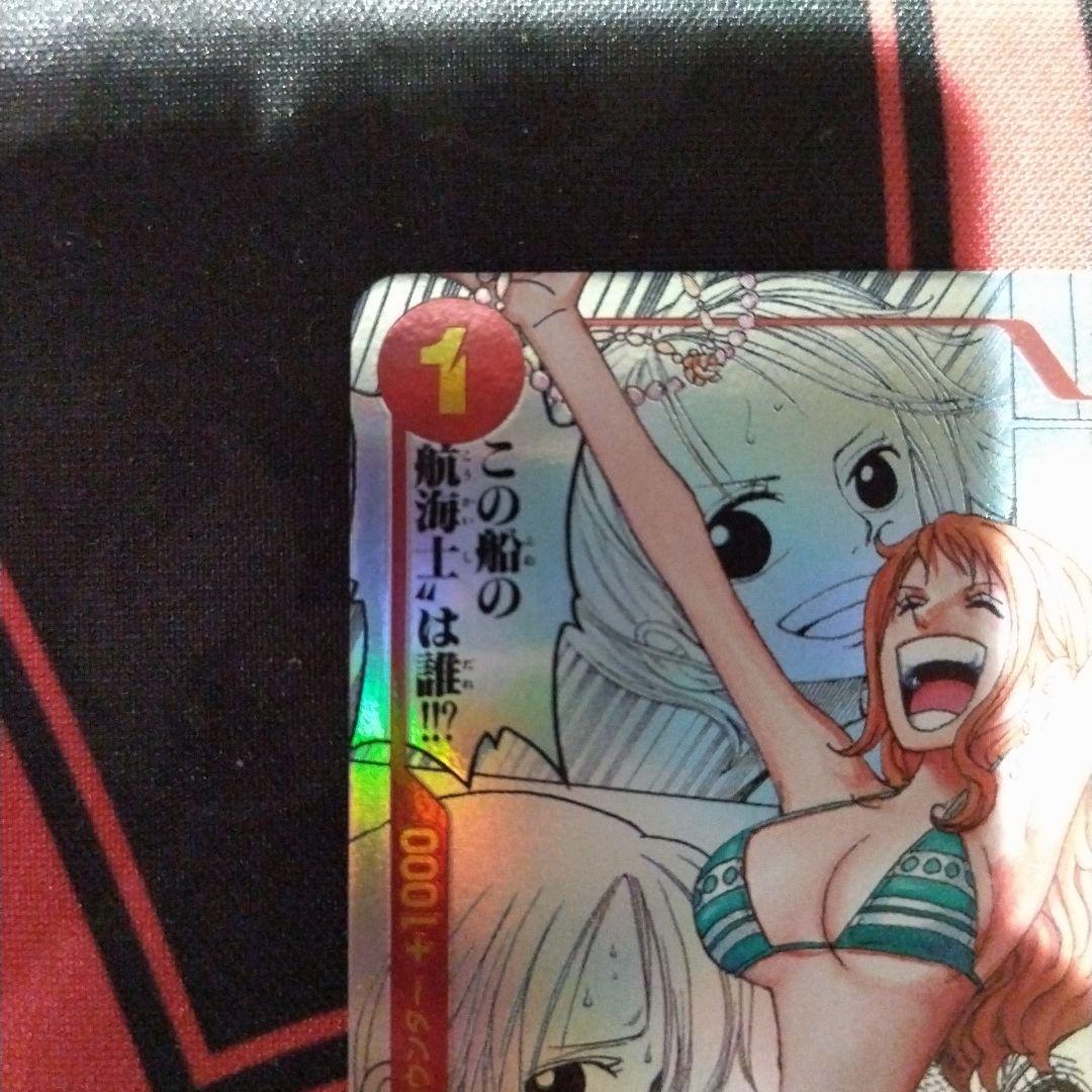 ワンピースカード】 ナミ コミパラ - メルカリ