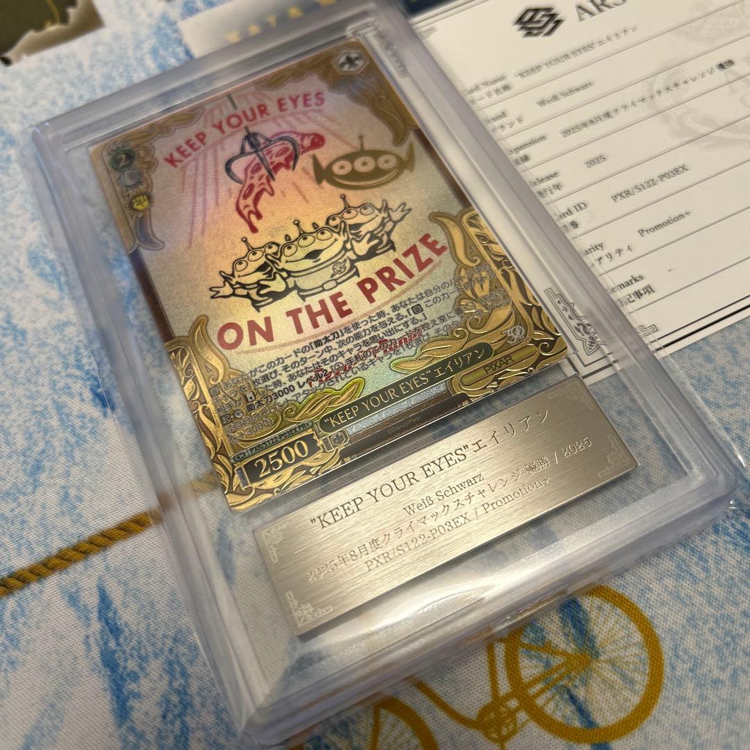 ヴァイス “KEEP YOUR EYES”エイリアン PR+ ars10+ 鑑定