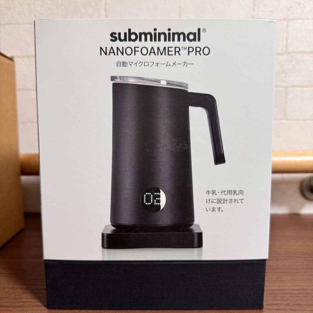 NANOFOAMER PRO ミルクフォーマー ナノフォーマー プロ - メルカリ