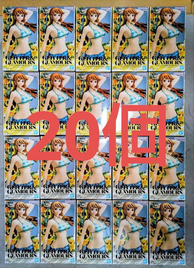 ワンピース　フィギュア　NAMI　SPECIAL COLOR　２０個