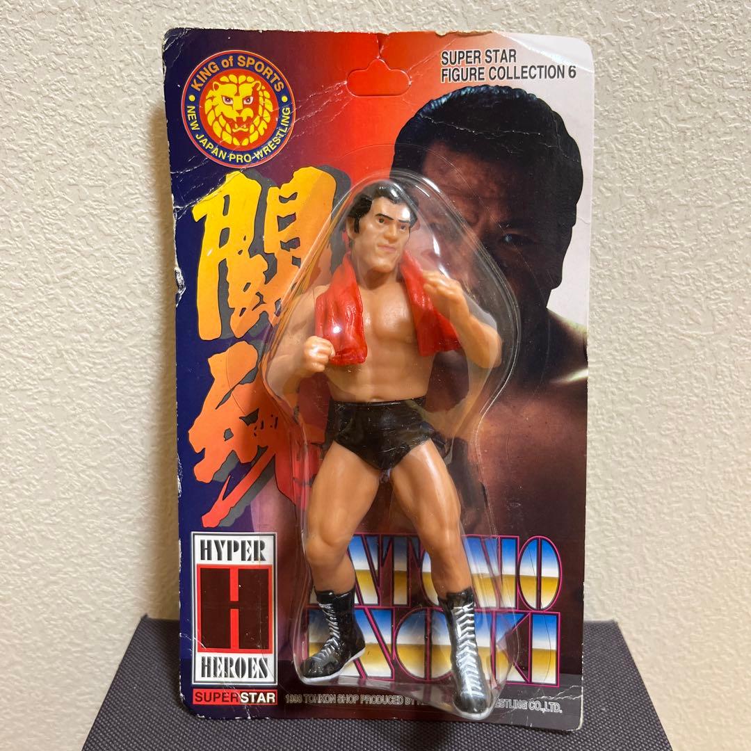アントニオ猪木 初期赤タオル プロレスフィギュア 新日本プロレス