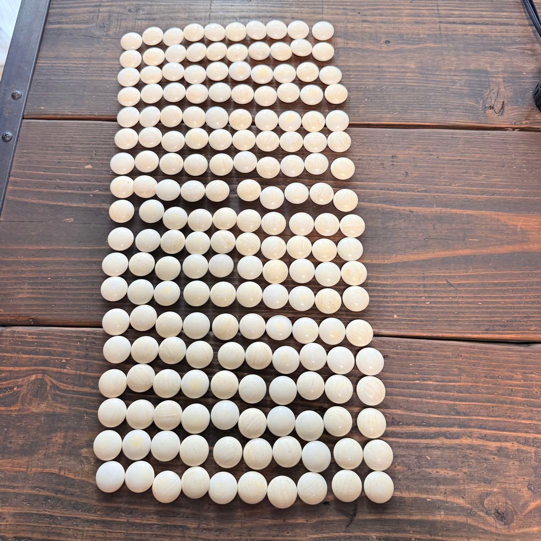 34号 蛤碁石 本蛤碁石 那智黒石 碁石 雪印 月印 実用 - メルカリ