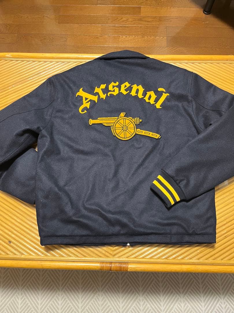 Arsenal×Aries Wool Bonber Jacket Mサイズ - メルカリ