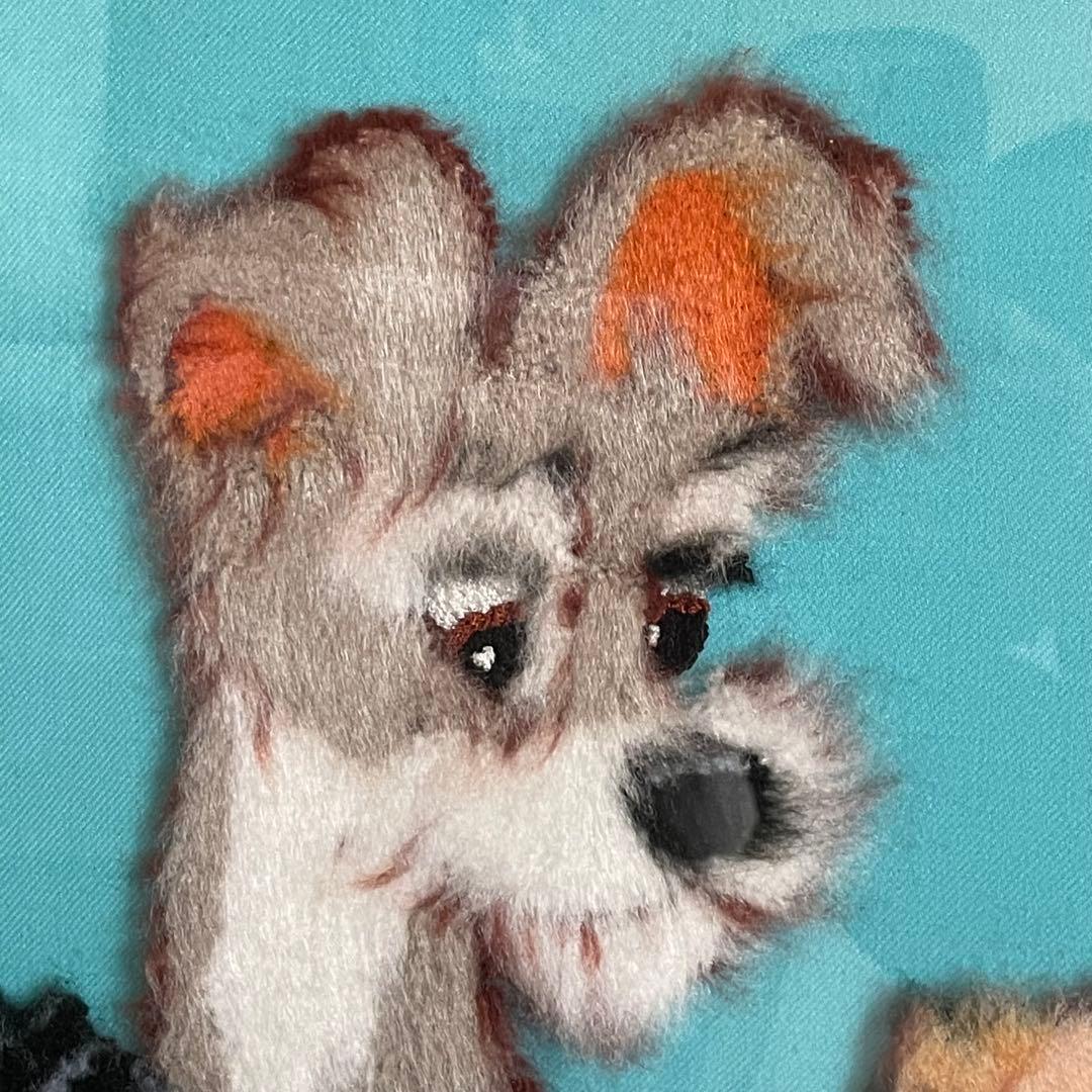 松嶋文化刺繍 激レア ディズニー わんわん物語 シリアルナンバーあり