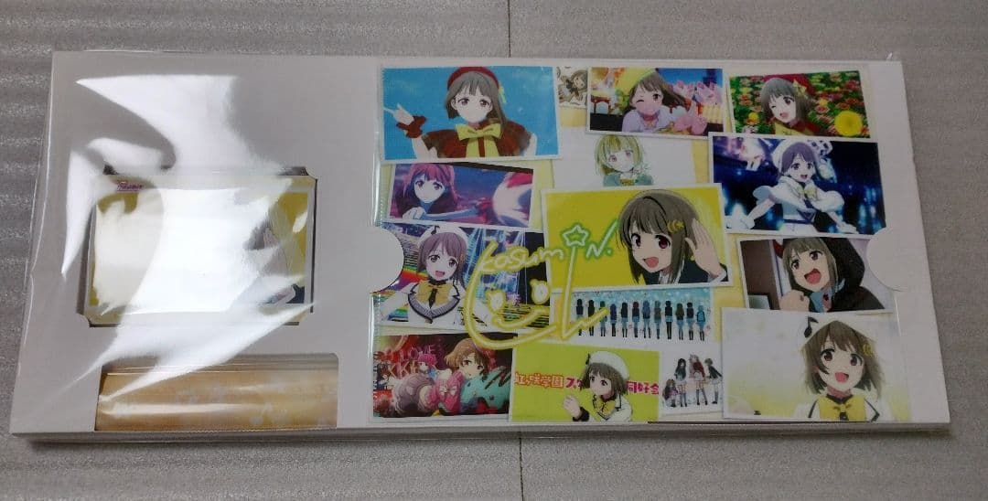 中須かすみ　ブルーレイ　A-on　B2タペストリー＆ブロマイド＆クリアファイル