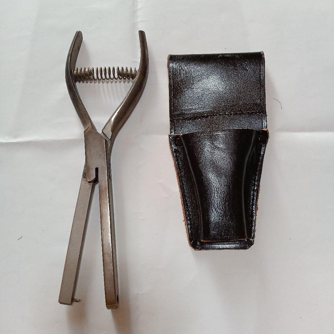 鉄道　車内券　パンチ　新品ケース