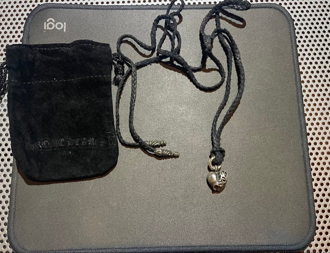 け*け様 CHROME HEARTS クロムハーツ ハートペンダント