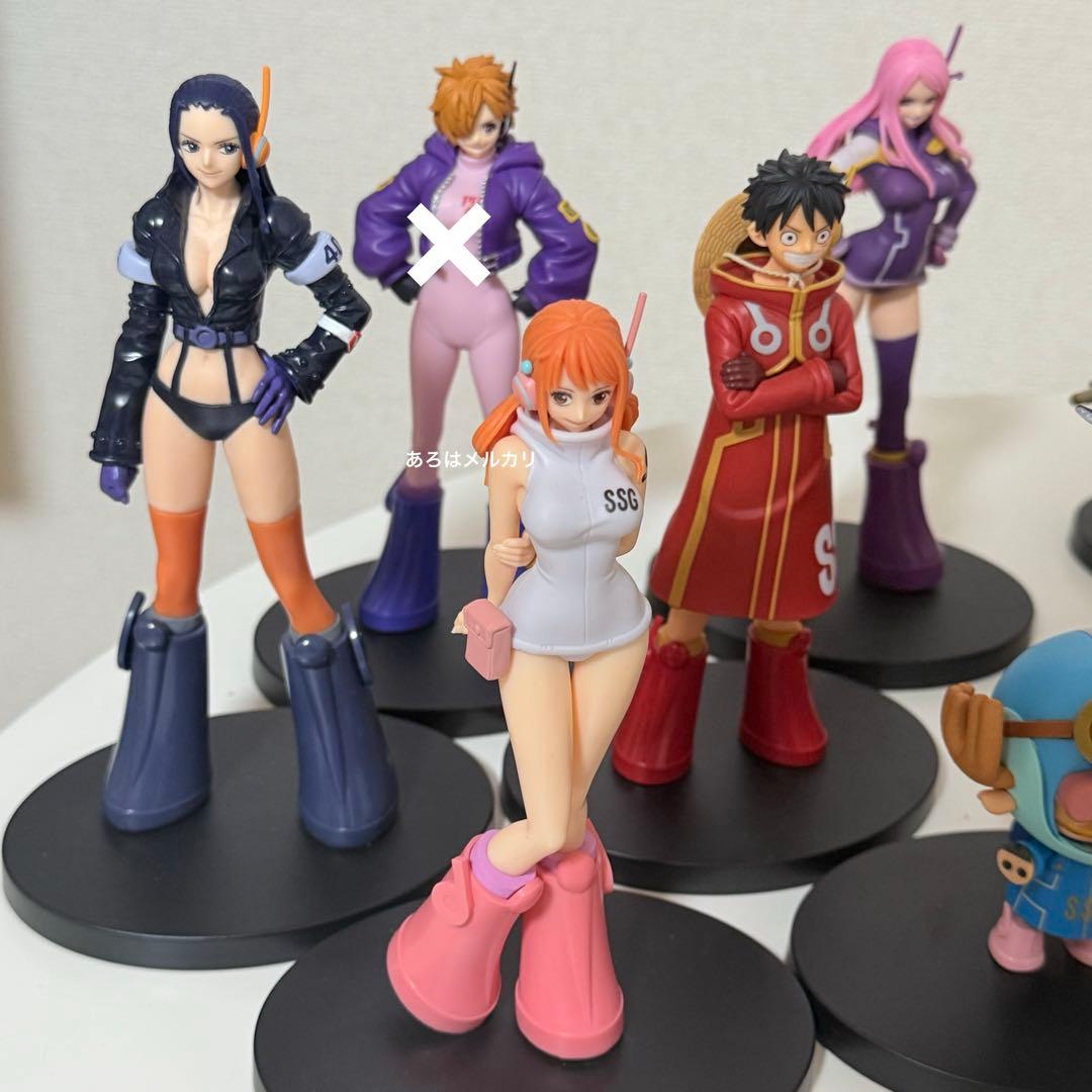 ワンピース プライズ エッグヘッド フィギュア セット ナミ ロビン